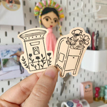 Load image into Gallery viewer, US Mailbox - Rubber Stamp