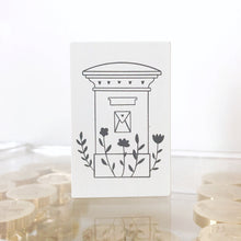 Lade das Bild in den Galerie-Viewer, Britischer Briefkasten – Stempel