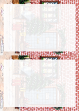 Lade das Bild in den Galerie-Viewer, Veranda-Briefpapier zum Ausdrucken