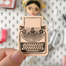 Load image into Gallery viewer, Typewriter - Rubber Stamp