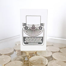 Load image into Gallery viewer, Typewriter - Rubber Stamp