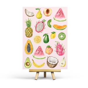 Tropical Fruits - Postcard