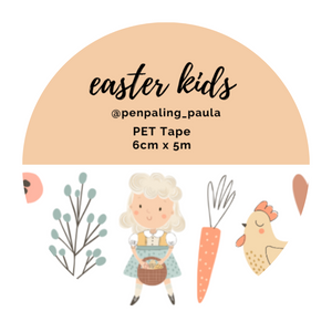 Easter Kids - PET Tape PRE-CUT