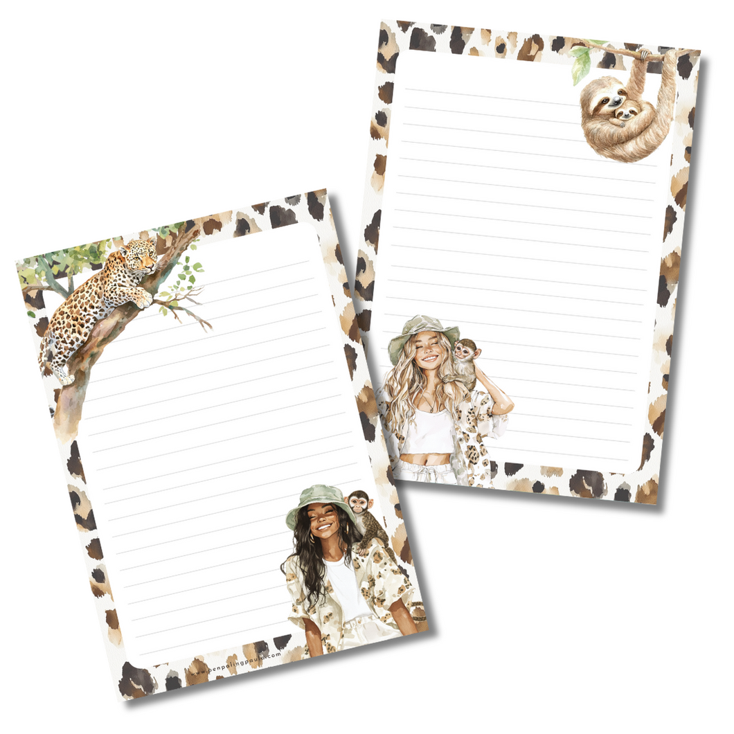 Tropical Jungle - Letter Pad