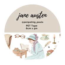 Load image into Gallery viewer, Jane Austen - PET Tape PRE-CUT
