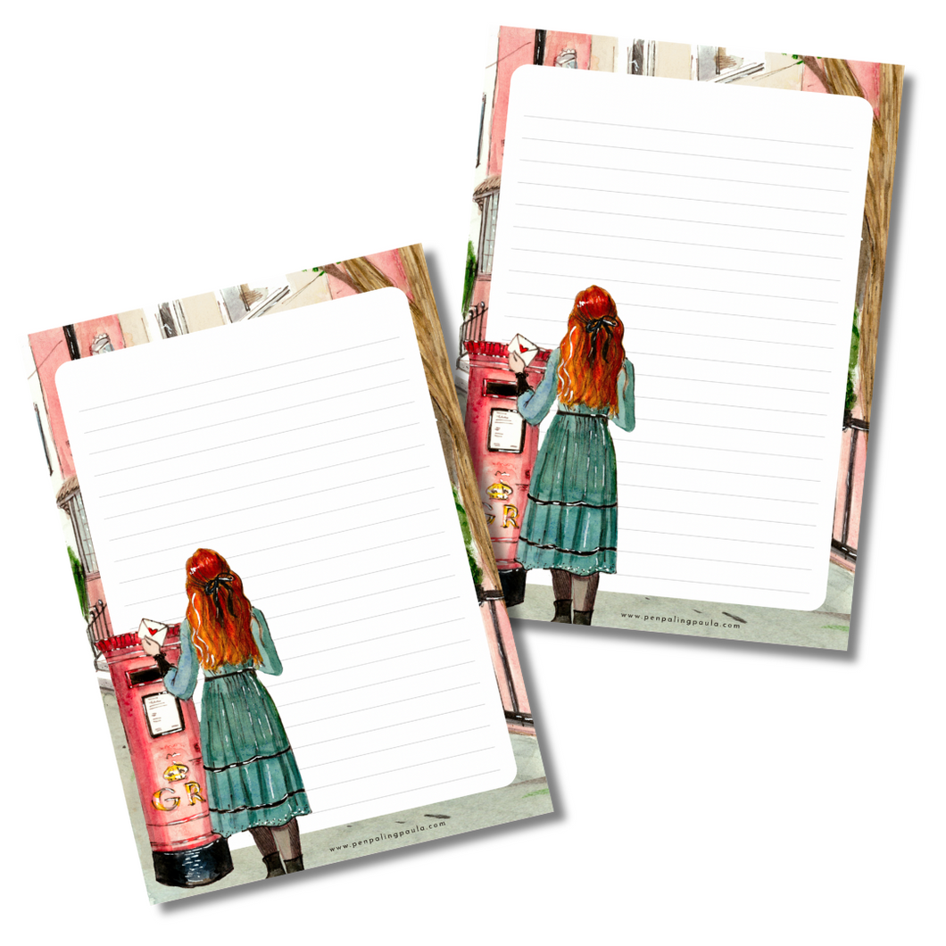 February - Letter Pad