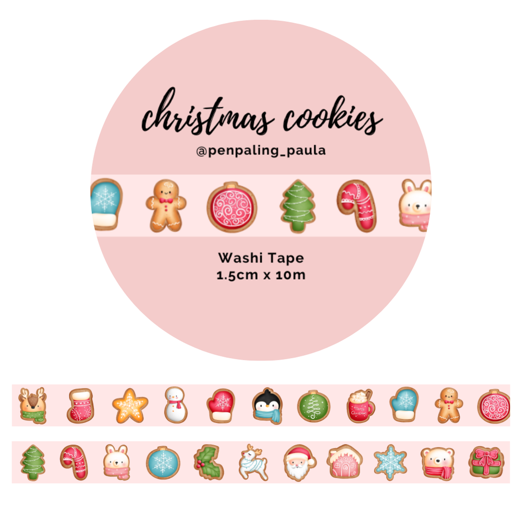 Christmas Cookies - Washi Tape