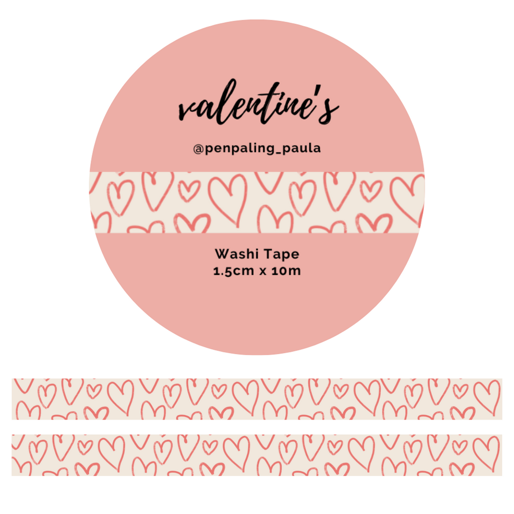 Valentine's - Washi Tape