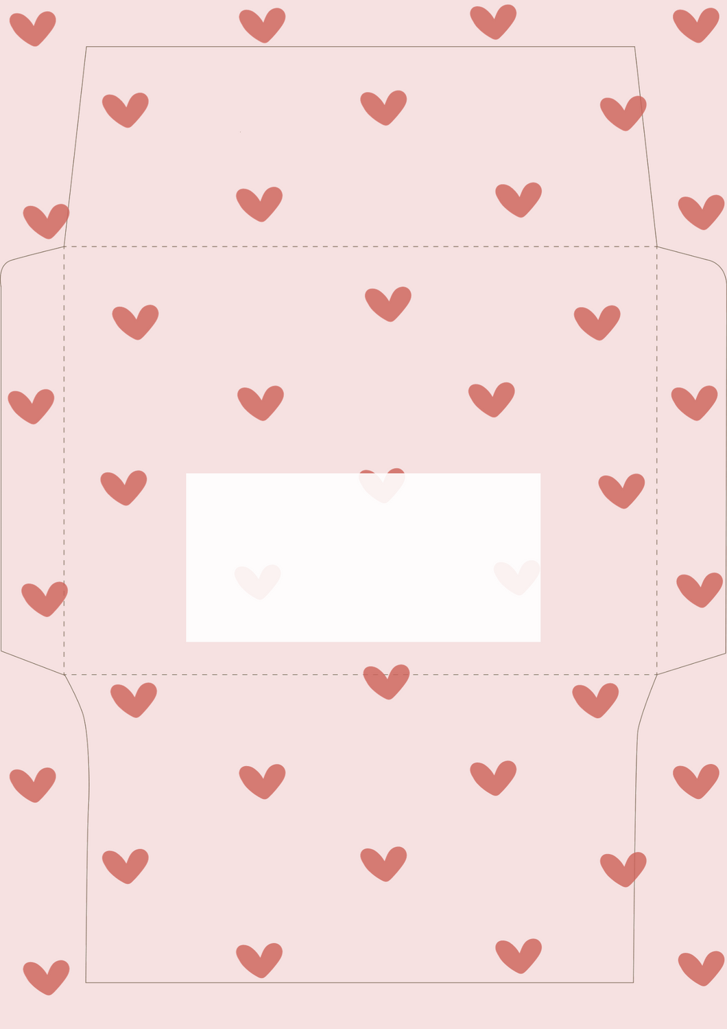 Valentine's Printable Envelope
