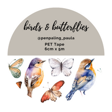 Lade das Bild in den Galerie-Viewer, Birds &amp; Butterflies - PET Tape
