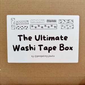 The Ultimate Washi Tape Box