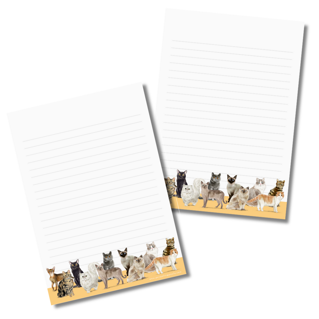 Cats - Letter Pad