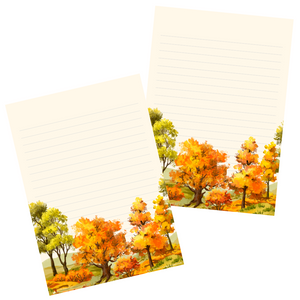 Autumn Woods - Letter Pad