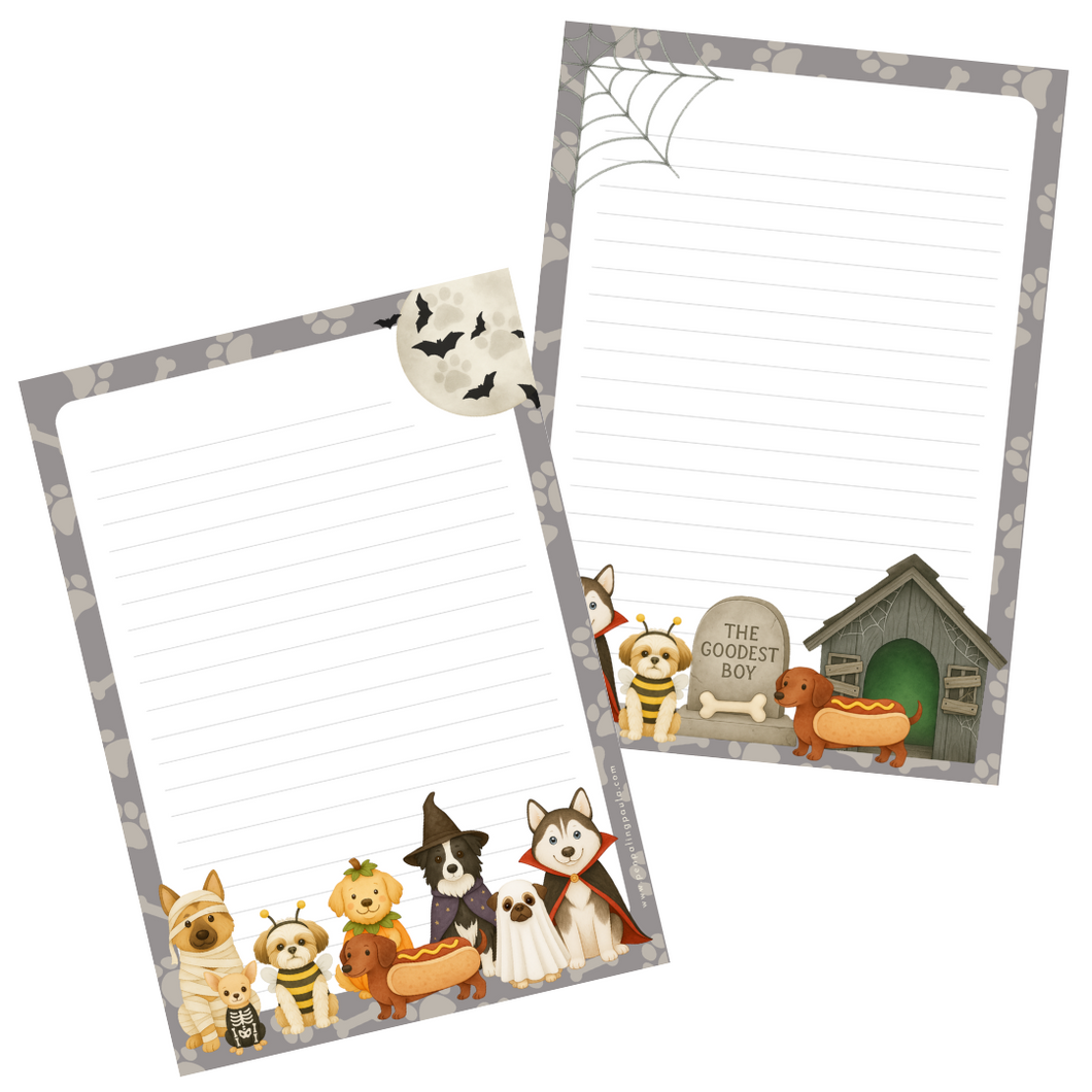 Happy Howl-o-ween - Letter Pad