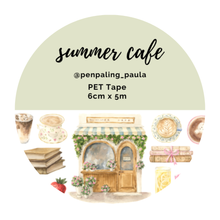 Load image into Gallery viewer, Summer Cafe - PET Tape PRE-CUT
