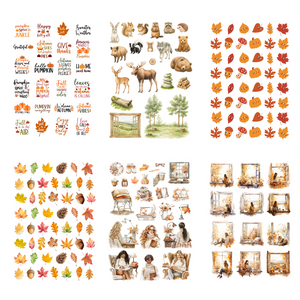 PRE-ORDER Autumn & Halloween - Sticker Books