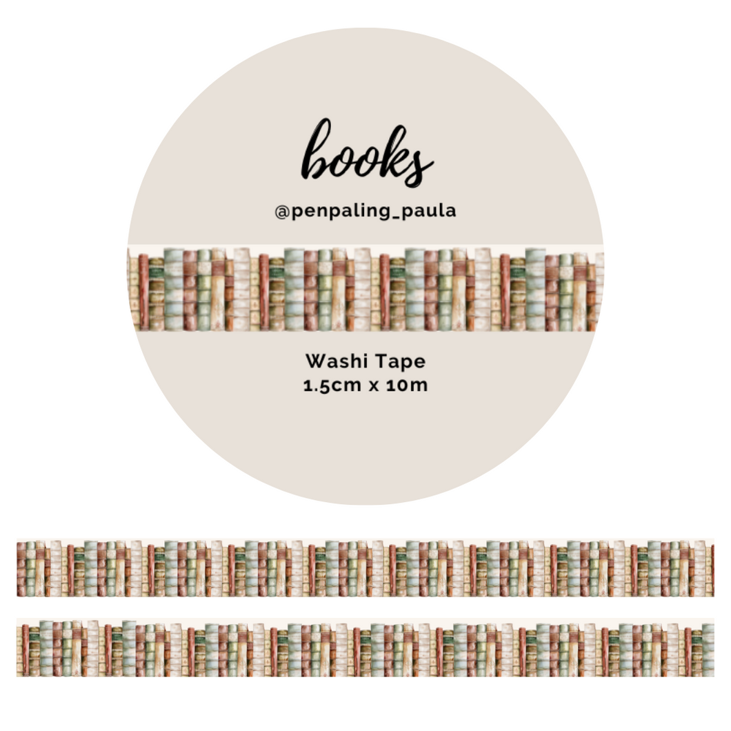 Books - Washi Tape