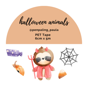 Halloween Animals - PET Tape