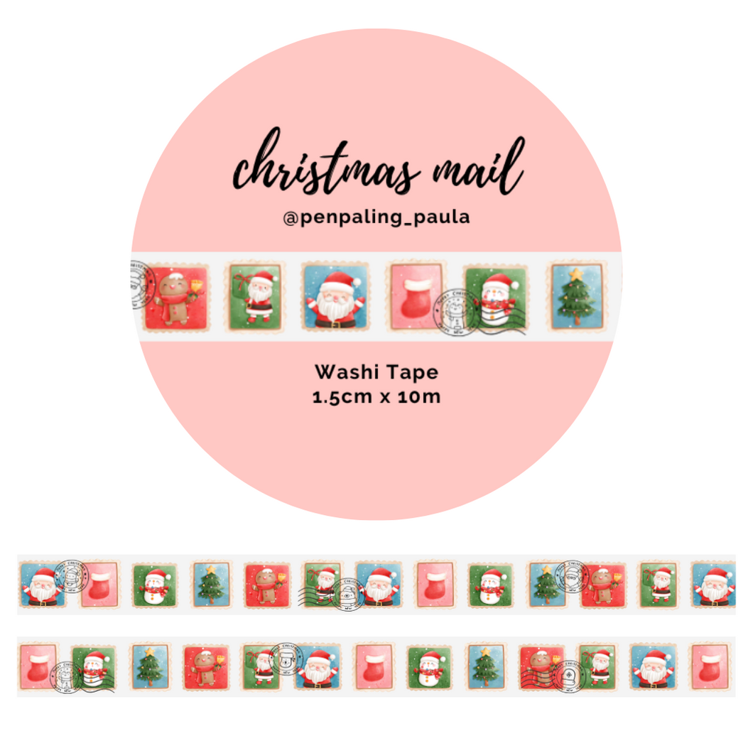 Weihnachtspost - Washi Tape