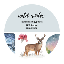 Load image into Gallery viewer, Wild Winter  - PET Tape PRE-CUT
