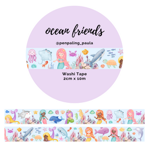 Ocean Friends - Washi Tape