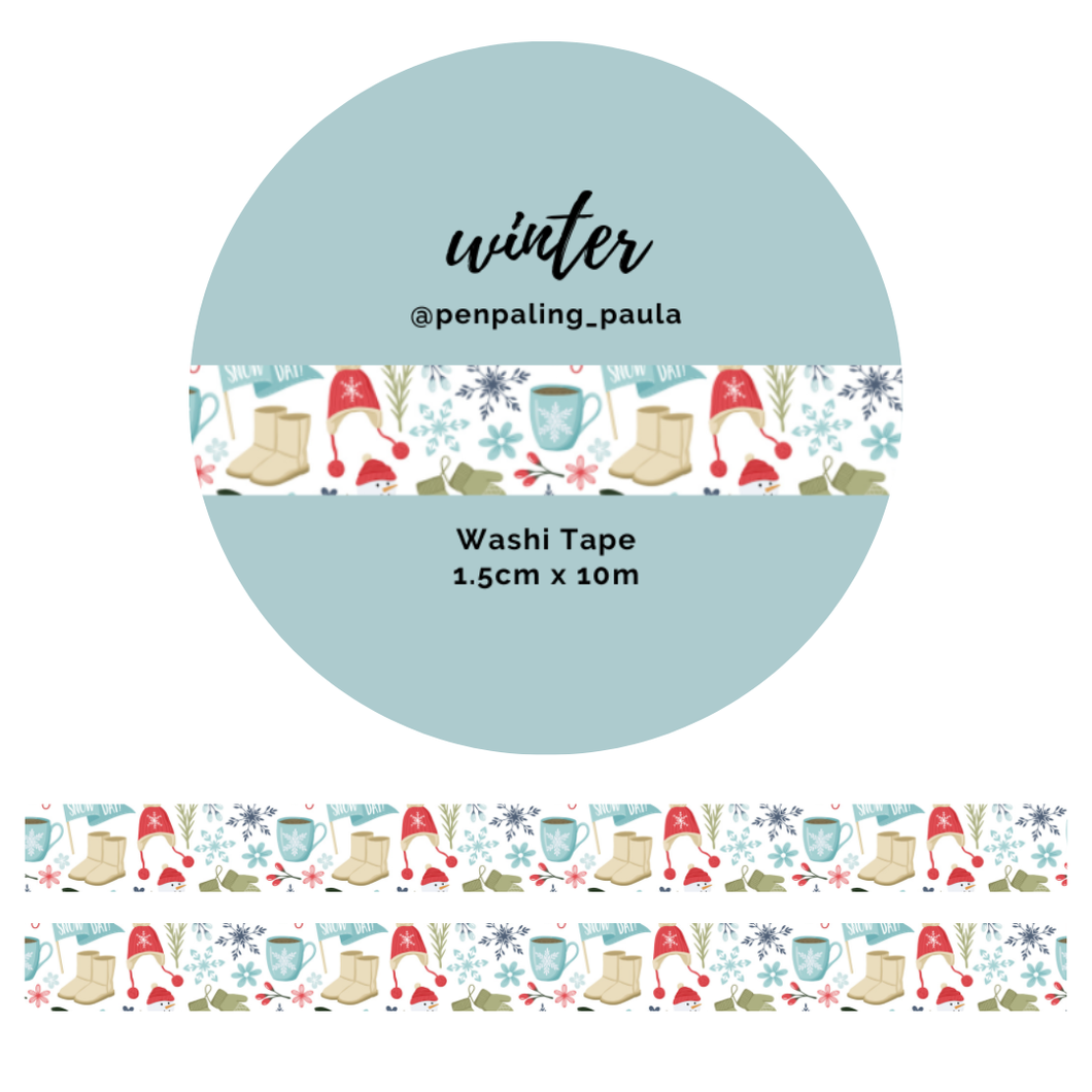 Winter - Washi Tape