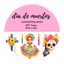 Lade das Bild in den Galerie-Viewer, Dia de Muertos - PET Tape PRE-CUT
