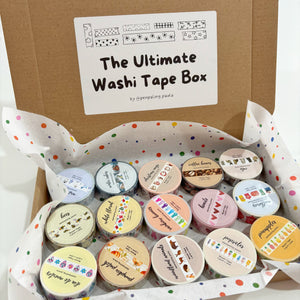 The Ultimate Washi Tape Box