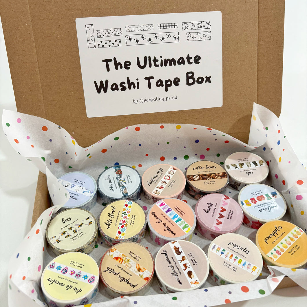 The Ultimate Washi Tape Box