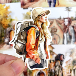 Backpacker - Vinyl Sticker