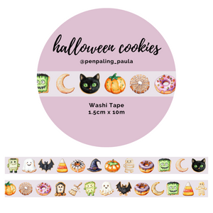 Halloween Cookies - Washi Tape