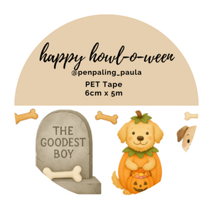 Happy Howl-o-ween - PET Tape PRE-CUT
