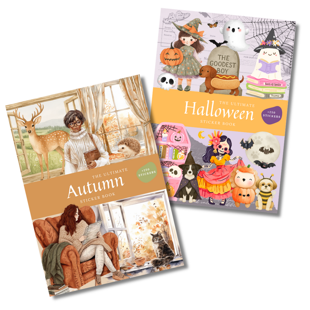 PRE-ORDER Autumn & Halloween - Sticker Books