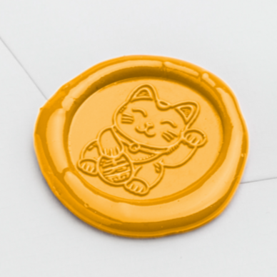 Lucky Cat - Wax Seal