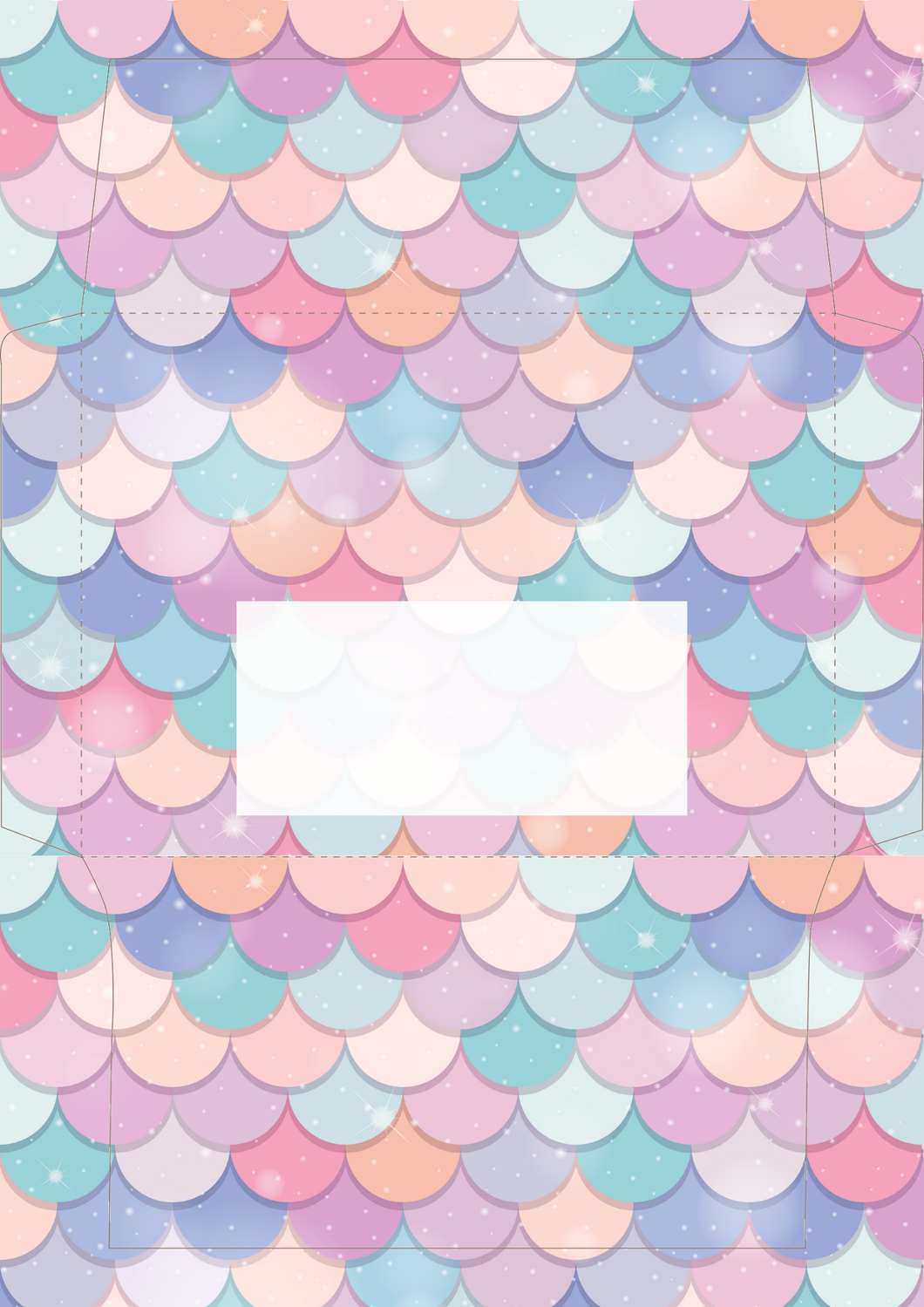 Mermaids Printable Envelope