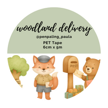 Lade das Bild in den Galerie-Viewer, Woodland Delivery - PET Tape PRE-CUT
