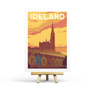 Ireland - Retro Travel Postcard