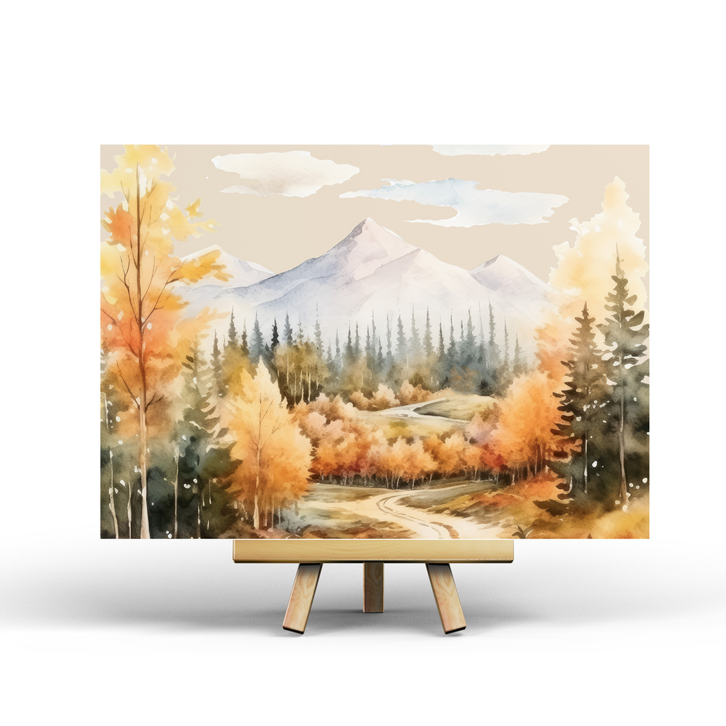 Autumn Landscape - Postcard