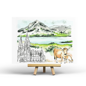 Covadonga - Postkarte