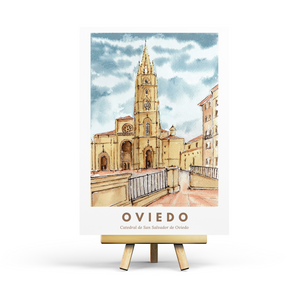 Catedral Oviedo - Postcard