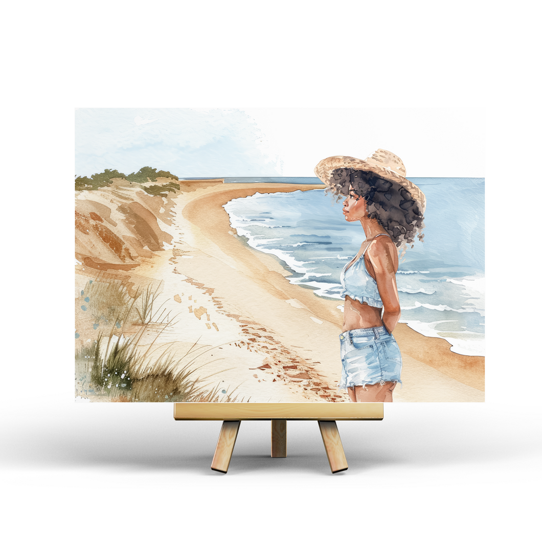 Sand Dunes - Postcard