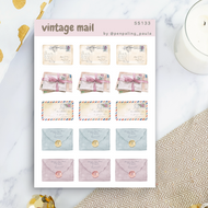 Vintage Mail - Sticker Sheet