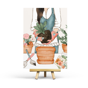 Plant Pot - Postcard