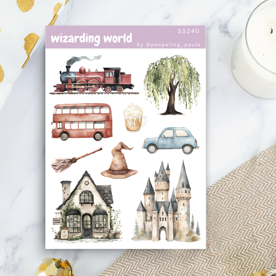 Wizarding World - Sticker Sheet