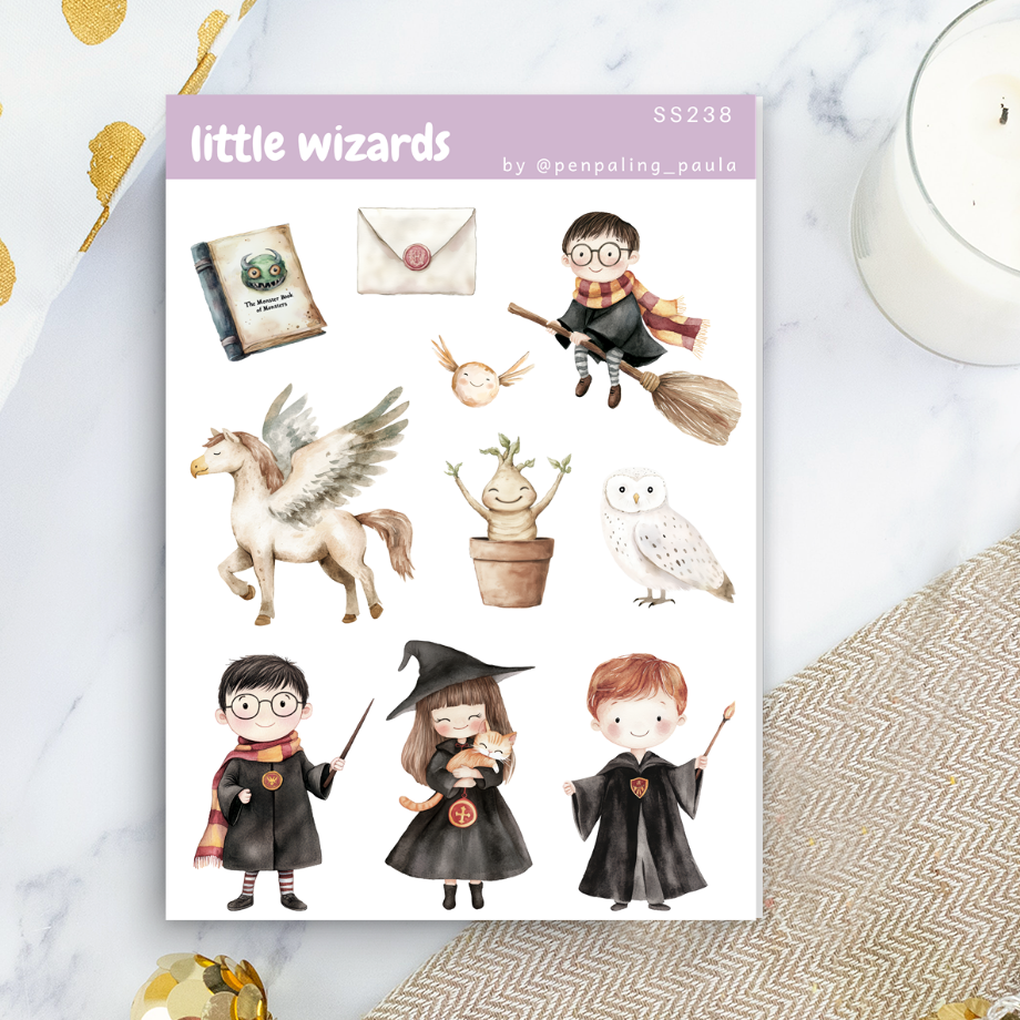 Little Wizards - Sticker Sheet