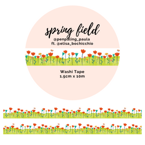 Spring Field - Washi Tape