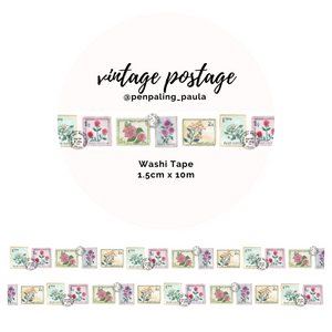 Vintage Postage - Washi Tape