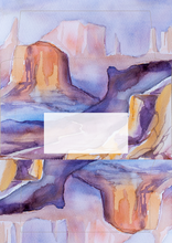 Load image into Gallery viewer, Desert I Printable Envelope

