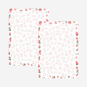 Erdbeeren - Briefschreibset