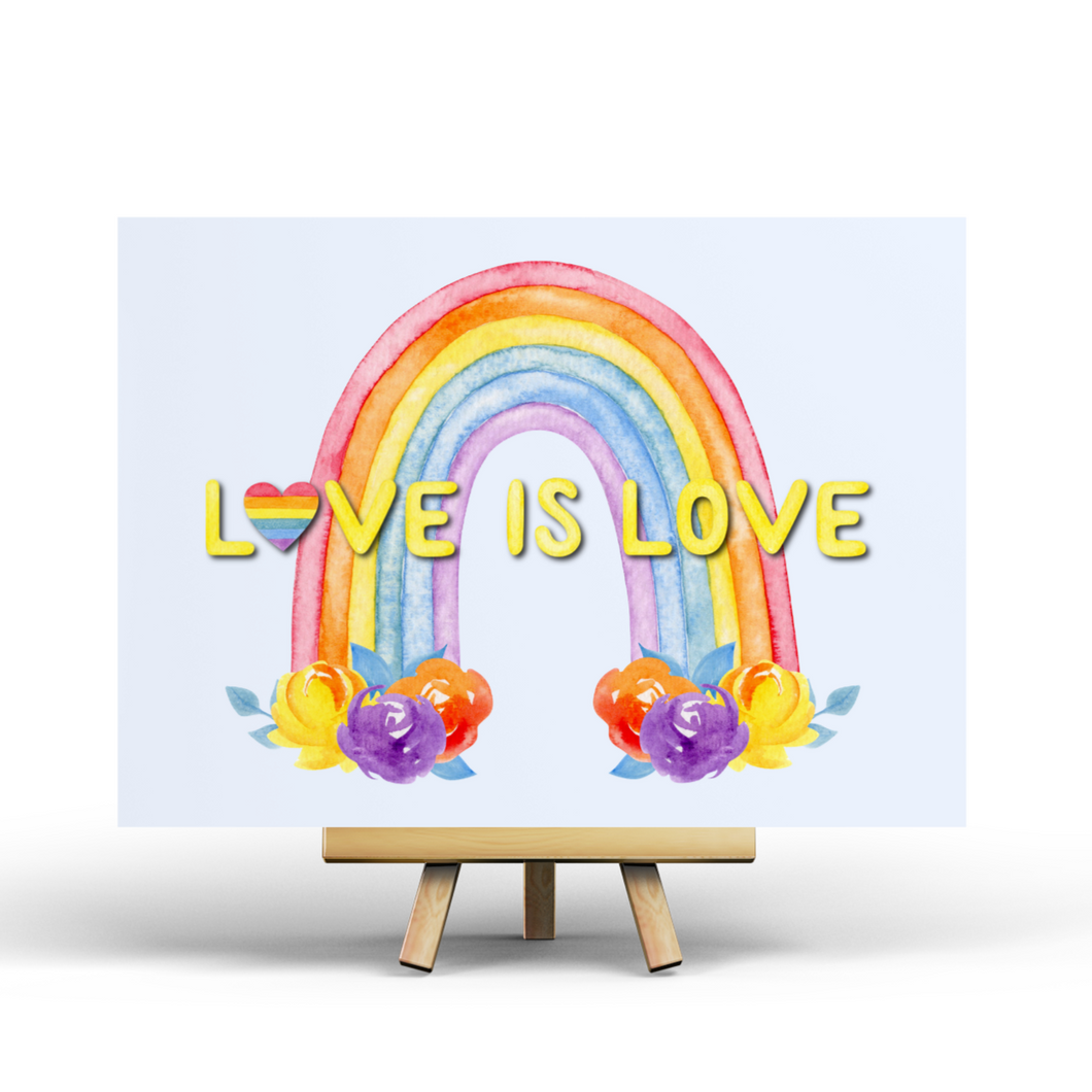 Liebe ist Liebe - Postkarte